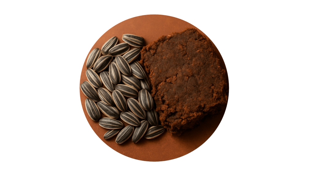 gâteau au sélénium et aux graines de tournesol