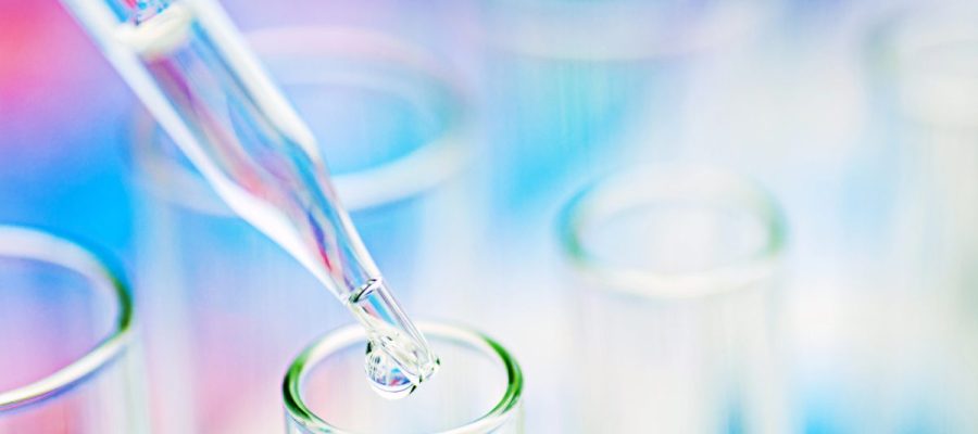 wissenschaftliches Labor-Reagenzglas